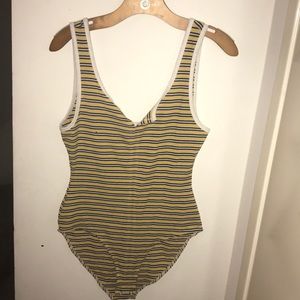 Striped Tank Bodysuit